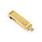 La barre d'or a formé le TYPE UE et USA Standrad de match de vitesse rapide de C USB 3,0
