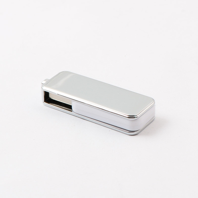 Un côté couvrant d'un dôme le logo 3,0 métal d'entraînement d'USB de 2,0 torsions 360 degrés
