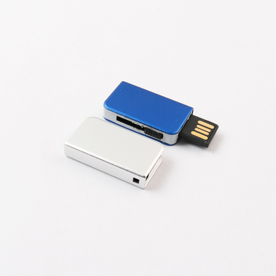Le métal USB de glissière de 64GB 128GB conduisent UDP 2,0 15MB/S se conforment des normes d'UE