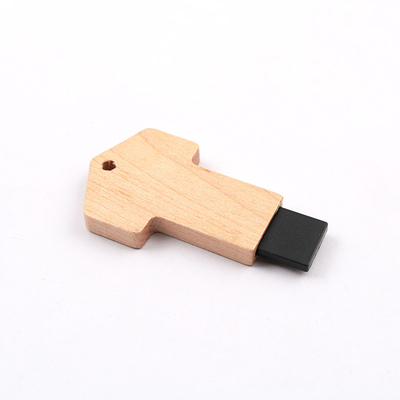 La clavette d'entraînement instantanée en bois d'USB d'érable a formé la lecture rapide 64GB 128GB 256GB