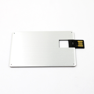 Cartes de crédit en métal Clés USB 2.0 128 Go 64 Go mini puces flash UDP