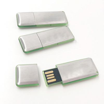 Clé USB en métal en aluminium 1GB 2GB 4GB 8GB 16GB Graed A puce approuvée par la FCC