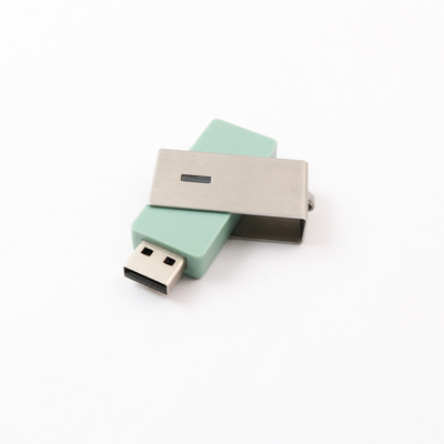 Lecteur en plastique 64GB 128GB d'USB de torsion en métal 360 degrés d'USB 2,0 de bâton de mémoire