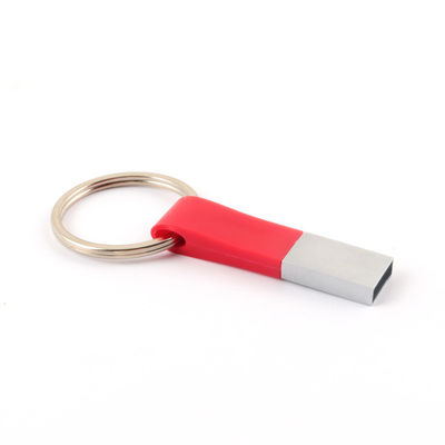 Disque flash USB en plastique haute vitesse 32G 64GB 128GB avec anneau pour clé de voiture sac à dos en plastique avec anneau