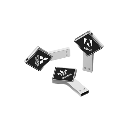 Disque USB 3.1 métallique/plastique avec logo personnalisable et vitesse d'écriture/lecture rapide