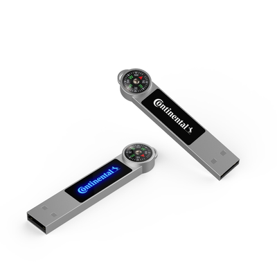 Disque flash USB en métal/plastique personnalisé avec logo et photos personnalisés