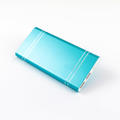 2400mah 3000mah 18650 Li Ion Chargeur de batterie portable Banque de puissance en métal