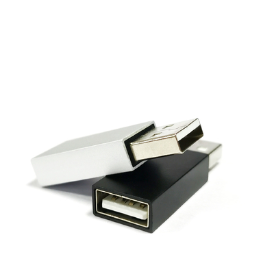 Support par MOQ Quantité - Blocage de données USB de chargement de sécurité en argent