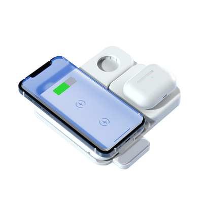 Chargeur sans fil rapide portable pliable de 15W Samsung avec montre pour écouteurs