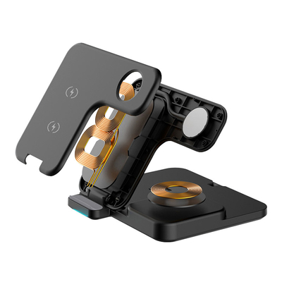 Chargeur sans fil pliable magnétique de 10W pour téléphone