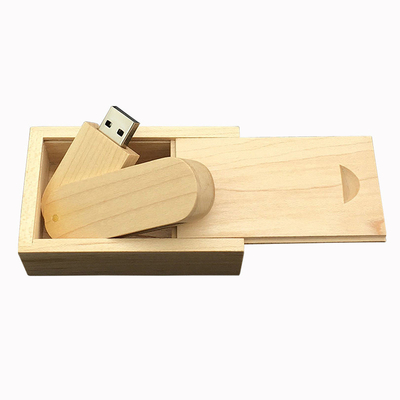 Disque flash USB en bois écologique Fonction en bois de bambou avec 10 20MB/S de vitesse de lecture