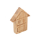 Disque flash usb en bois en forme de maison avec bois naturel pour les cadeaux d'affaires