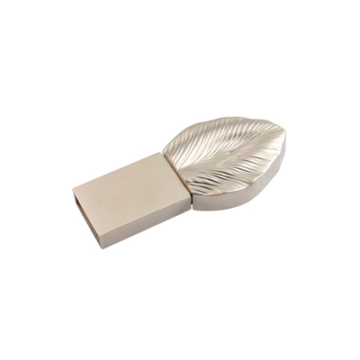 ROHS 20mb/S 128gb Pendrive métallique Logo laser Clipe de livre Flash Drive USB