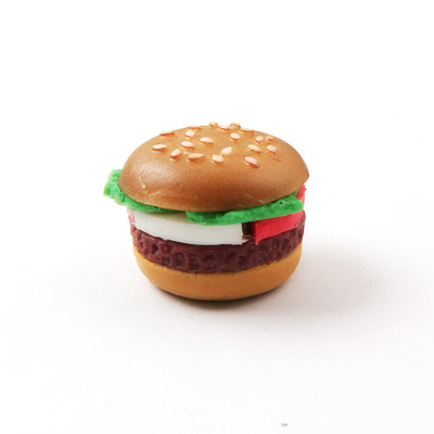 Des clés USB personnalisées en forme de hamburger de KFC McDonald's pour les cadeaux d'entreprise alimentaires artificiels