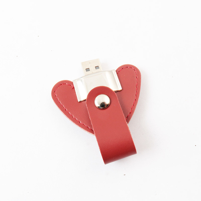 Disque USB en cuir OEM avec chiffrement couleur personnalisée