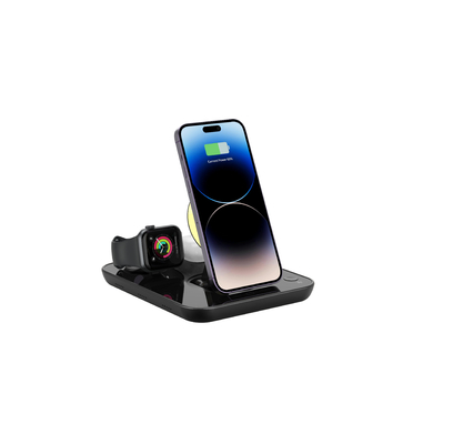 Plateau de recharge sans fil à charge rapide vert en ABS PC 162*132*27MM