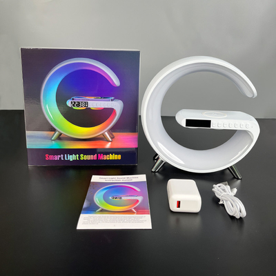 Avec LED Avec horloge Avec haut-parleur Avec Bluetooth Chargeur sans fil rapide 15W