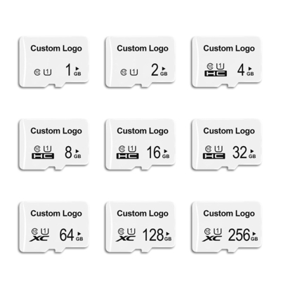 Cartes mémoire memory card UHS-II haute vitesse avec support d'impression OEM 1 an