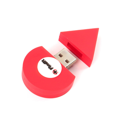 Disques flash USB personnalisés moule ouvert coloré selon la forme du client avec préchargement rapide des données