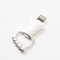 Disque flash USB métallique antichoc Prise en charge du téléchargement gratuit de données