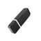 Stick USB à huile de caoutchouc noir et blanc personnalisable pour cadeau et vente au détail