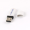 Eco-friendly USB en plastique noir/blanc à mémoire complète Grade A de qualité de transfert de données à grande vitesse