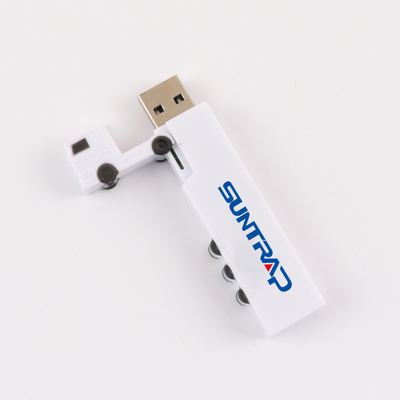Disque flash USB 3.0 résistant à l'eau en métal/plastique Disque flash USB plastique en forme de voiture