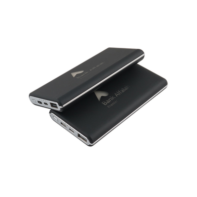 Banque d'alimentation portable en Li-polymère pour appareils USB de téléphones intelligents - Blanc/Noir/Bleu/Verde