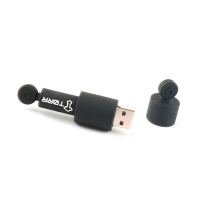 Les données sont cryptées à l'aide de disques flash USB personnalisés.