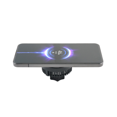 Chargeur sans fil pour voiture de 15 W avec lumière LED et réfrigérant