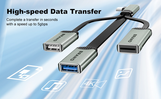 Lecture pour carte TF Cable de plaque tournante pour carte SD Pour usb 2.0 et usb 3.0 transfert rapide de données