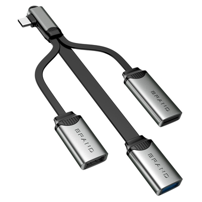 Cable d'accueil pour la lecture de la carte TF, de la carte SD, de la carte USB 2.0 et de la carte USB 3.0