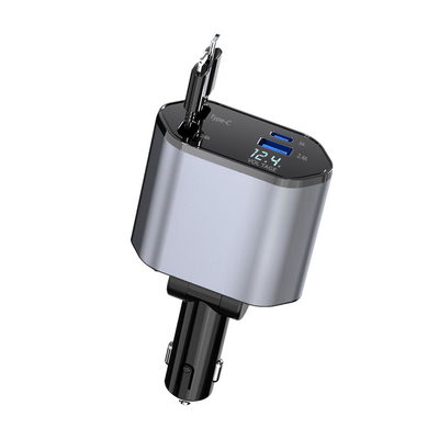 Sortie USB-C 5V/3A Chargeur rapide pour voiture pour entrée de tension nominale de 12 à 24V