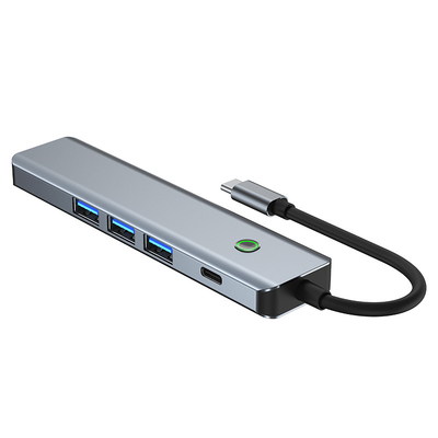 Station de données multifonctionnelle USB C Hub Adapteur intelligent avec vitesse de transfert 5 Gbps