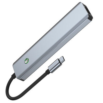 Station de données multifonctionnelle USB C Hub Adapteur intelligent avec vitesse de transfert 5 Gbps