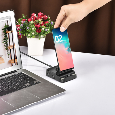 Transfert de données de 5 Gbps Adaptateur de type C Porteur portable USB Port Expandant Adaptateur USB HUB