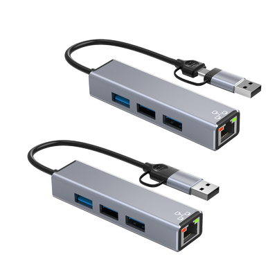 Adaptateur USB C compact Porte USB portable Expandant Porte USB pour le transfert de données rapide
