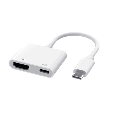 Vitesse de transfert de données jusqu'à 5 Gbps HDMI Aluminium Hub USB C Hub avec imprimé ou imprimé au laser