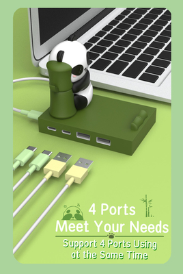USB C à USB A Station USB C Hub Adaptateur intelligent Ports OEM Hub avec HDMI