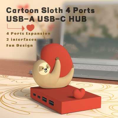 Station multifonction USB c hub adaptateur intelligent avec lecteur de carte mémoire