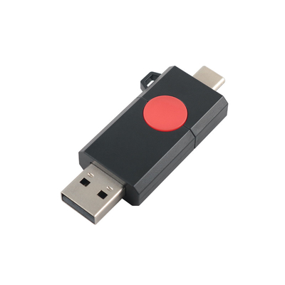 Disques flash USB 3.0 et de type C avec un flash plastique et un logo personnalisé