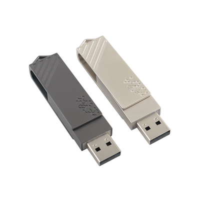 Type C métallique en forme de torsion à grande vitesse USB Flash Drive 3.0 et USB 2.0 et type C