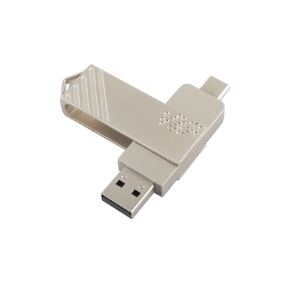 Type C métallique en forme de torsion à grande vitesse USB Flash Drive 3.0 et USB 2.0 et type C