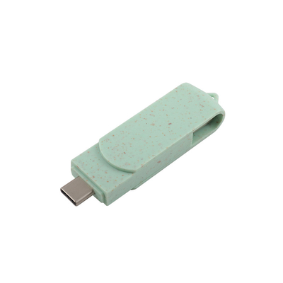 Disque flash USB de type C supporté par mot de passe pour le stockage de masse et le téléchargement de données