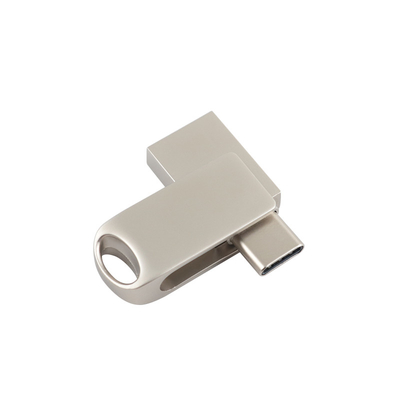 Disque flash USB métallique compatible Windows avec transfert rapide de données et pleine mémoire
