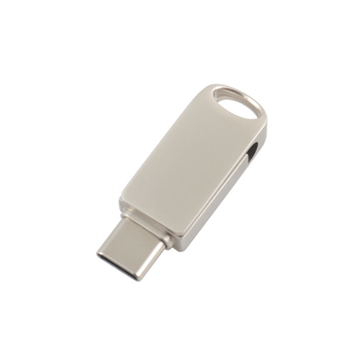 Disque flash USB métallique compatible Windows avec transfert rapide de données et pleine mémoire