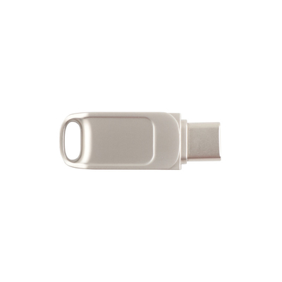 Disque flash USB double métal avec protection par mot de passe et compatibilité de vitesse de type C