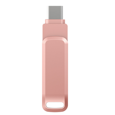 Transfert rapide de données OTG Disques flash USB TYPE C et USB ensemble Matériaux métalliques