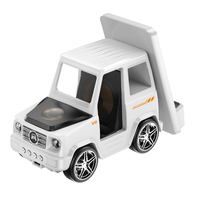 Chargeur sans fil en forme de voiture rapide pour iPhone Airpods IWatch