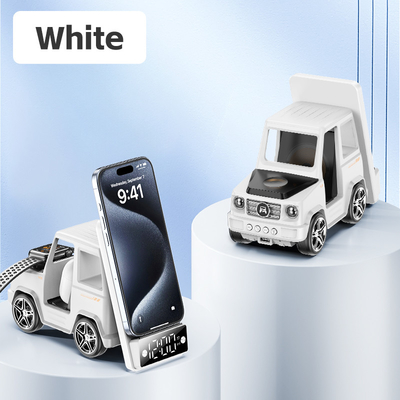 Chargeur sans fil en forme de voiture rapide pour iPhone Airpods IWatch